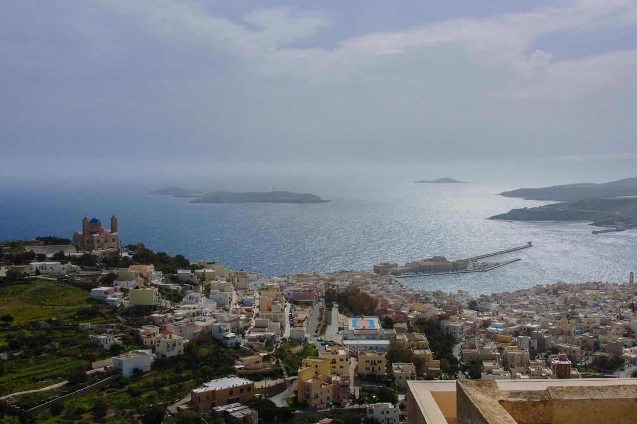Mother'S House In Syros Aegean Sea Posidhonia  Экстерьер фото
