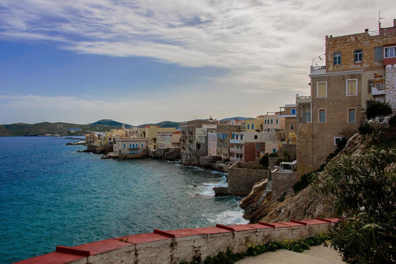Mother'S House In Syros Aegean Sea Posidhonia  Экстерьер фото